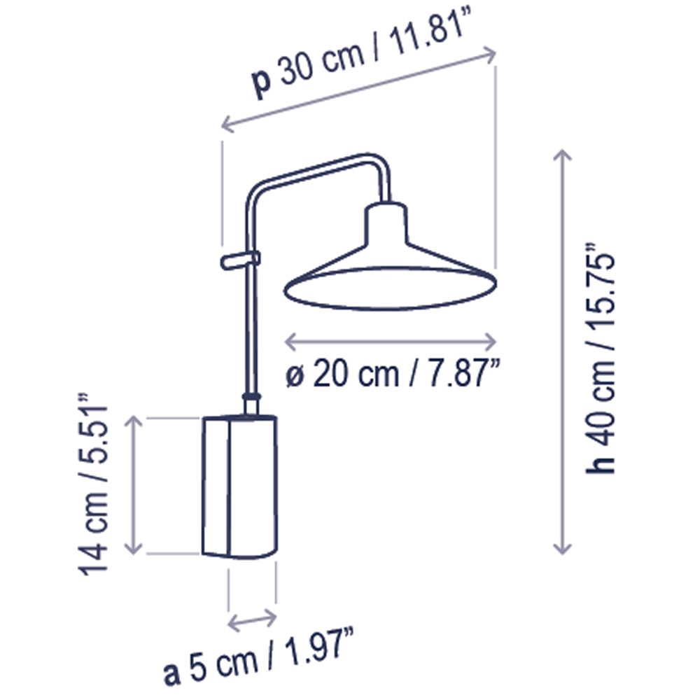 Bover Platet A/01 – Aplique — imagen 7