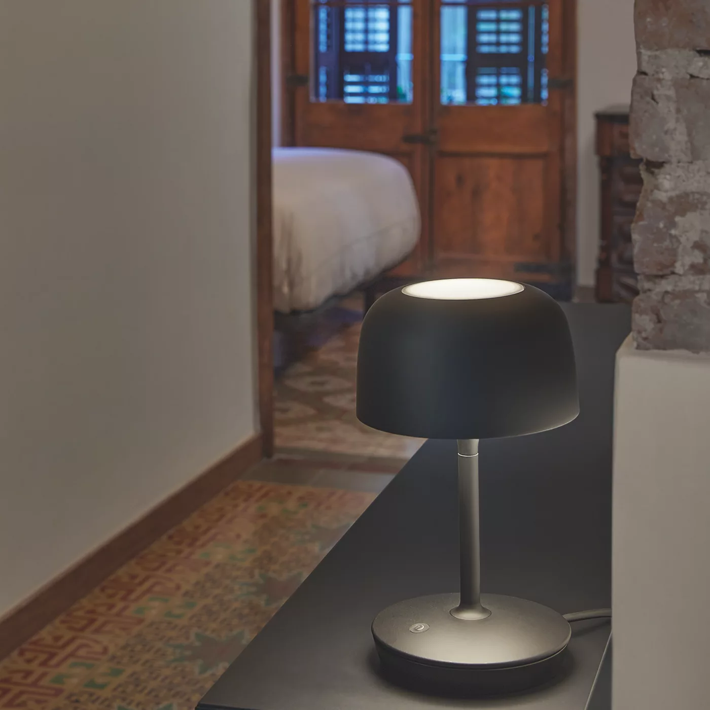 Bover Bol, negro – Lámpara de sobremesa led — imagen 3