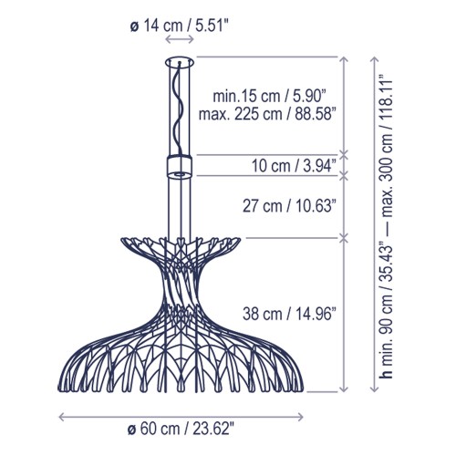 Bover Dome 60/01 – Lámpara colgante — imagen 6