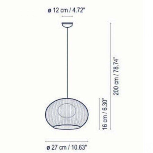 Bover Garota S01 – Lámpara colgante — imagen 5