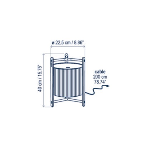 Bover Kando M/40 – Lampara de sobremesa — imagen 5