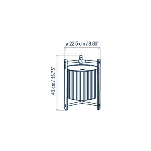Bover Kando M/40/R – Lampara de sobremesa — imagen 5