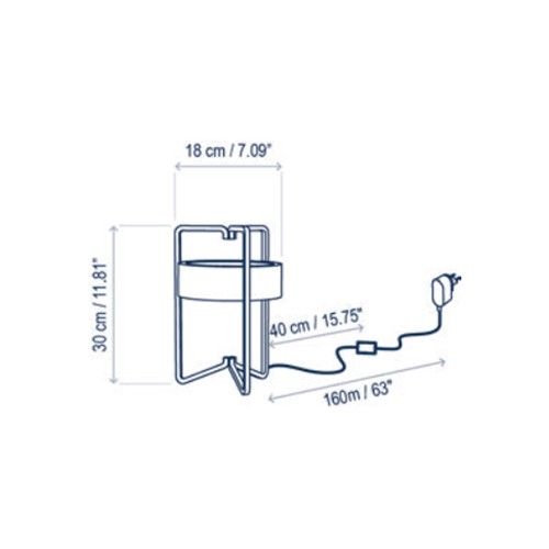 Bover Vuota M/30 – Lámpara de sobremesa — imagen 6