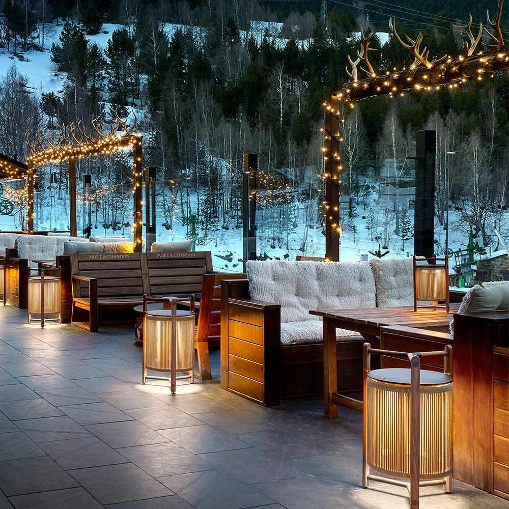 Bover Kando M/40 Outdoor – Lámpara sobremesa — imagen 5
