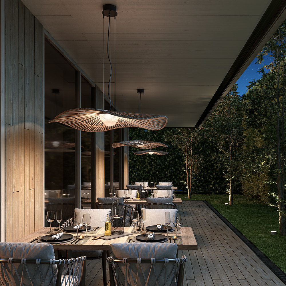 Bover Mediterrània S/105 Outdoor – Lámpara suspensión — imagen 4