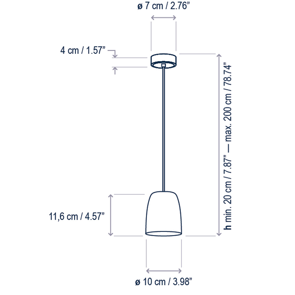 Bover Nut S/10 – Lámpara suspensión — imagen 6