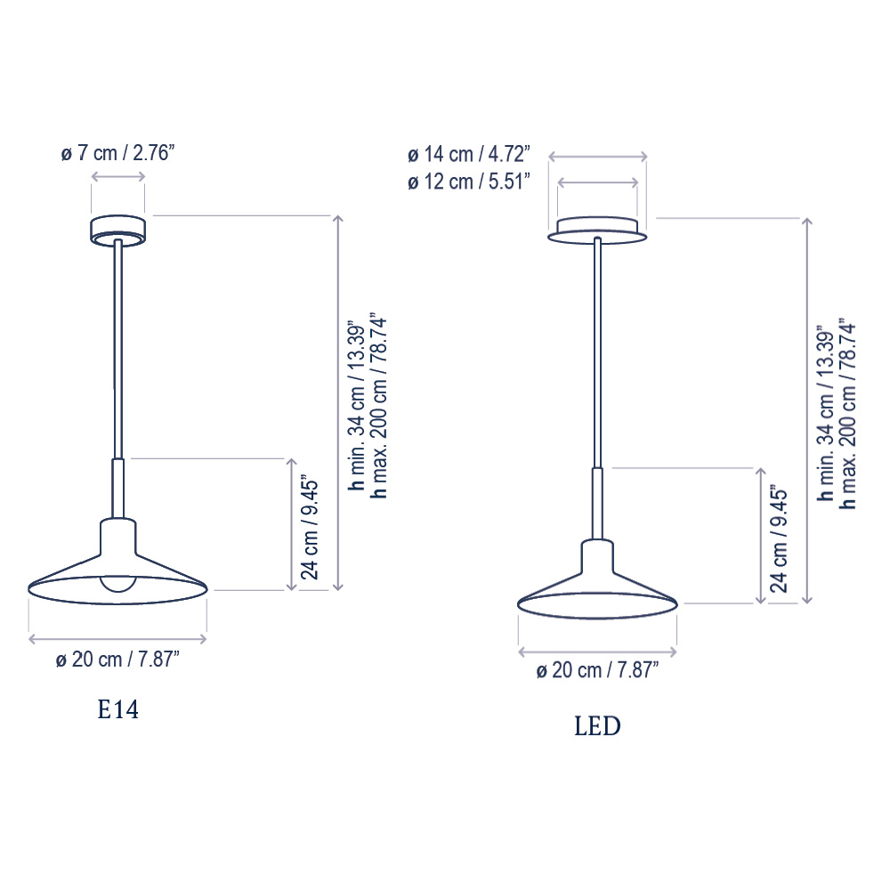 Bover Platet S/20 – Lámpara suspensión — imagen 6