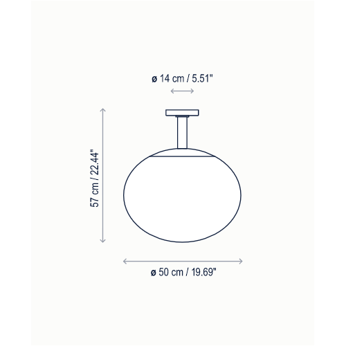 Bover Elipse PF/50 – Plafón de exterior — imagen 4