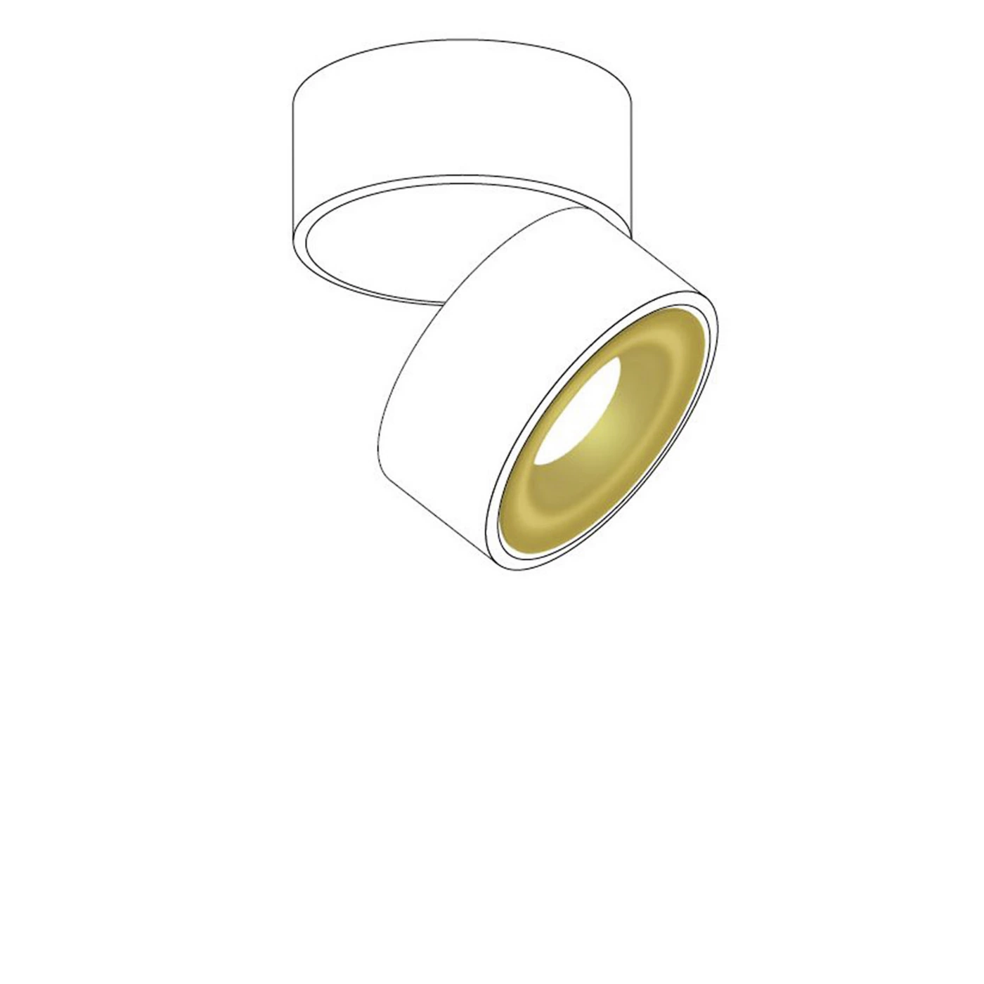 Bruck Anillo decorativo para Vito dorado - 100°