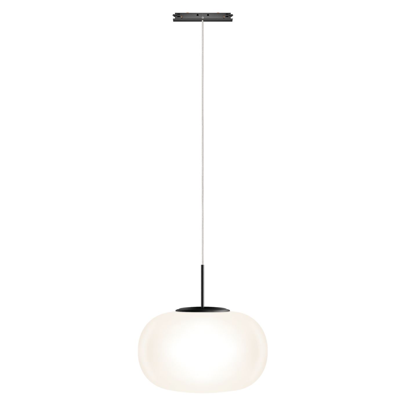 Bruck Bela Pendelleuchte für All-in Schiene negro - ø25 cm
