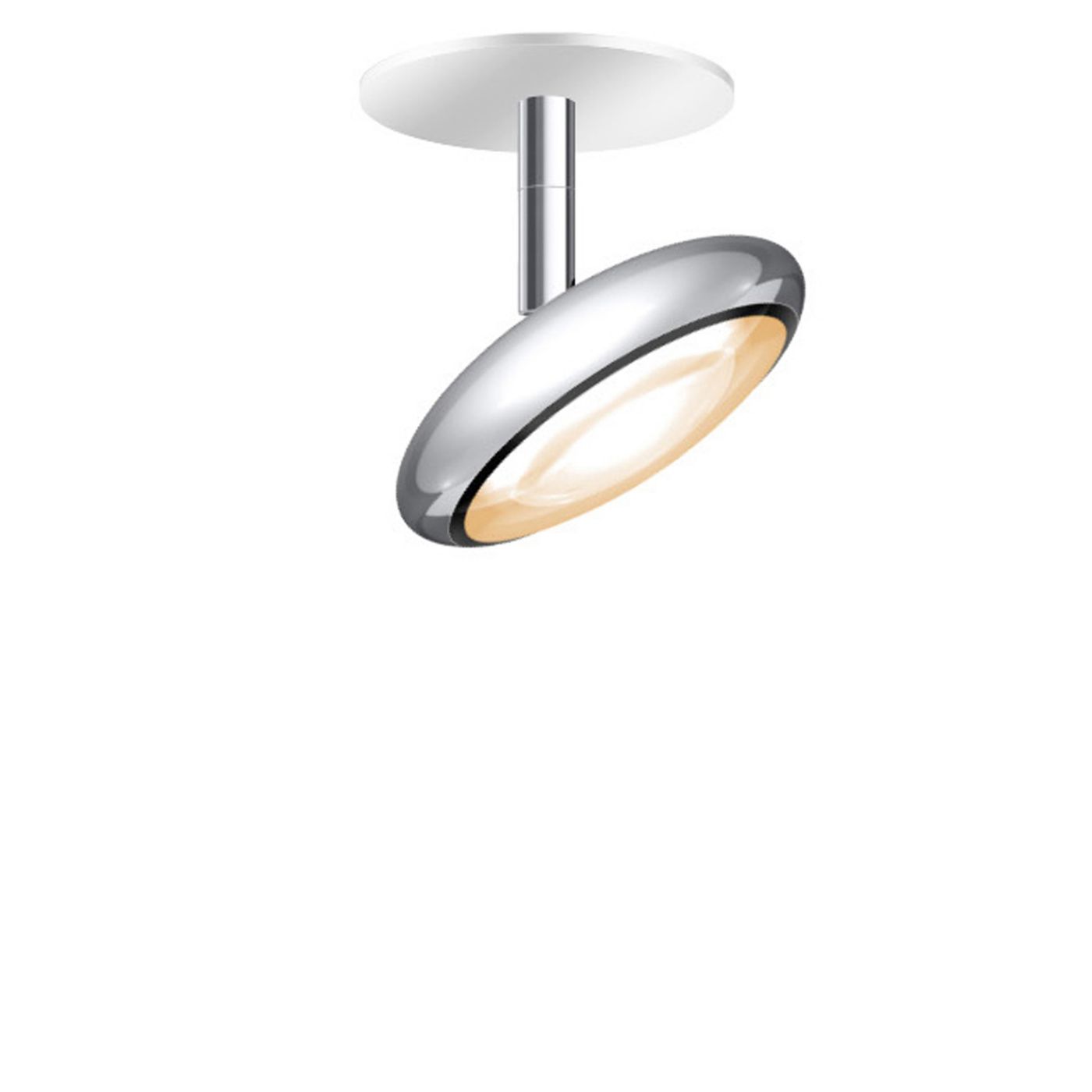 Bruck Blop foco empotrable LED cromo brillante/blanco - 60°