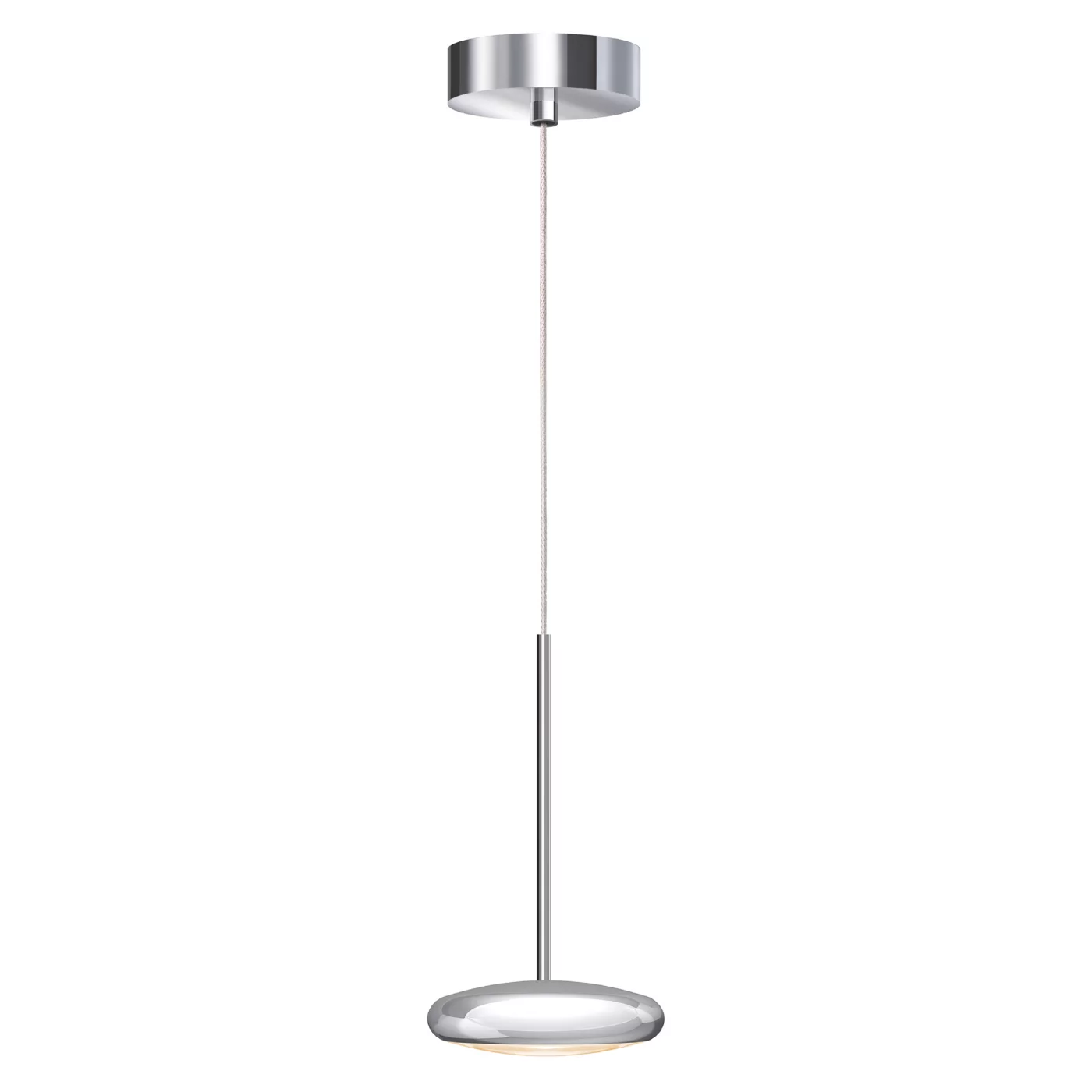 Bruck Blop, cromo brillo - 100° - alta tensión – Lámpara de suspensión led