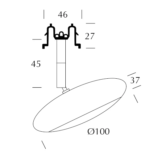 Bruck Blop Spot Led para Maximum System — imagen 4