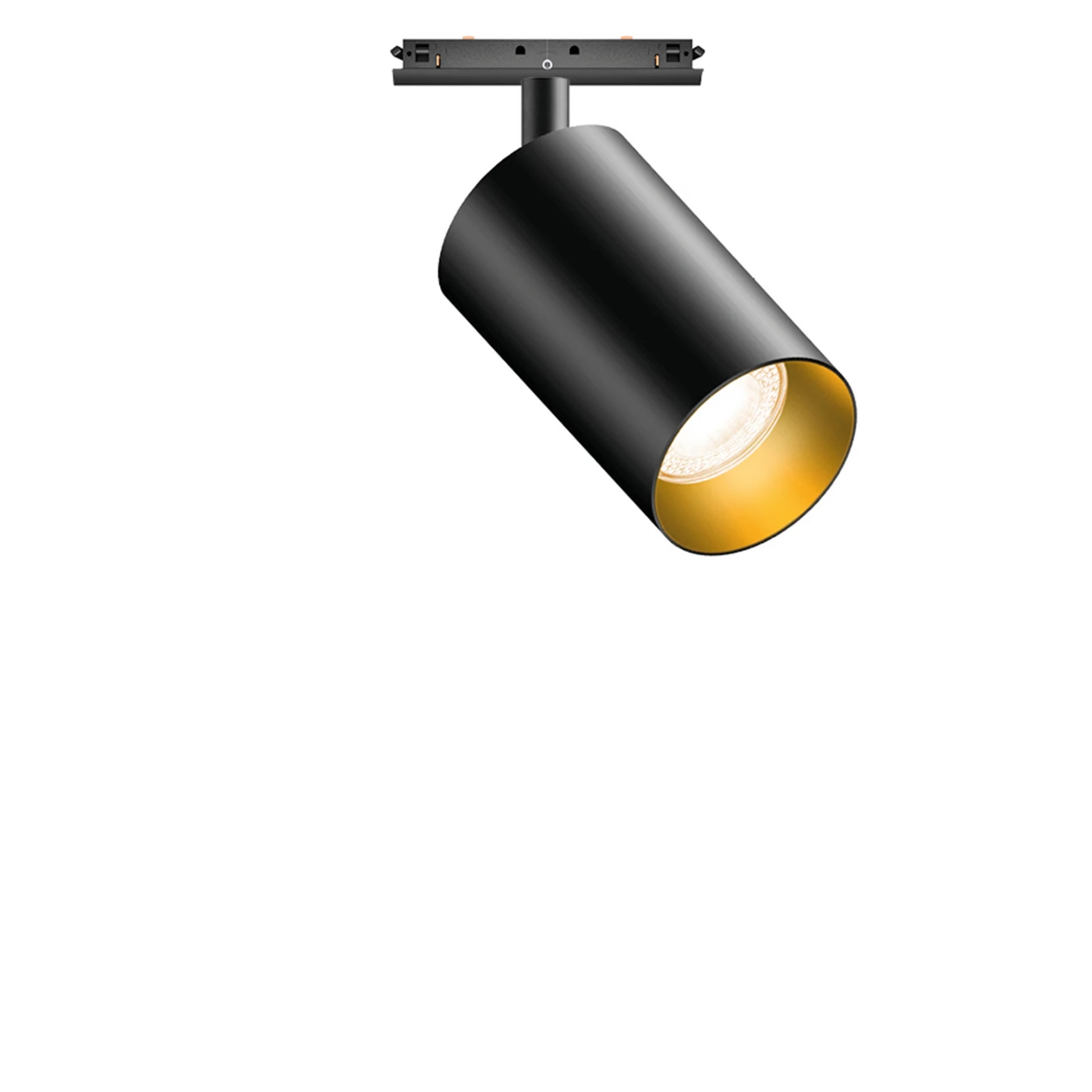 Bruck Lumo, Spot para All-In Riel negro/oro - 10 cm