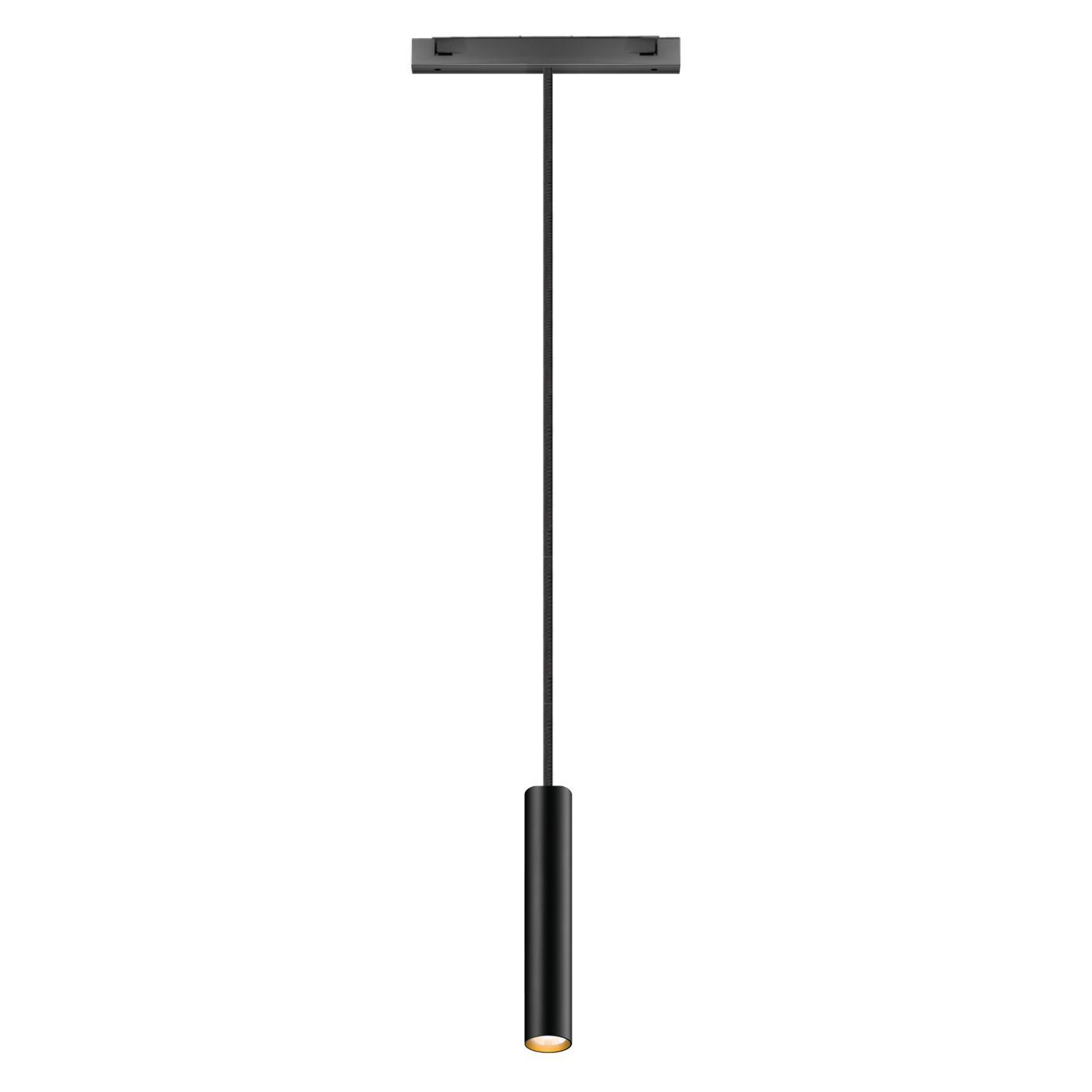 Bruck Swap, lámpara de suspensión LED para Micro Riel negro/oro - 50°