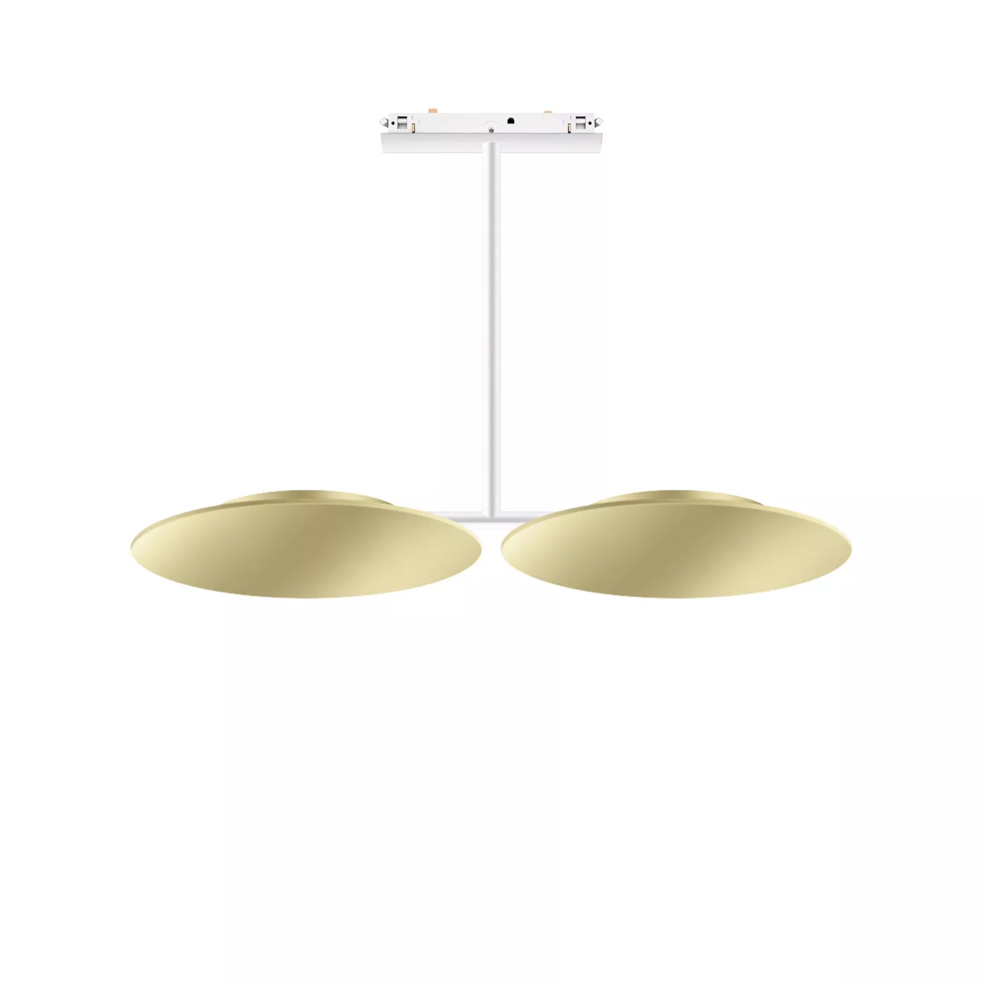 Bruck Up foco LED 2 focos para All-in Riel champán/blanco