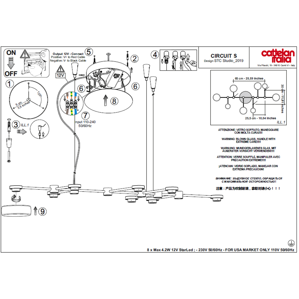 Cattelan Italia Circuit – Lámpara colgante — imagen 8