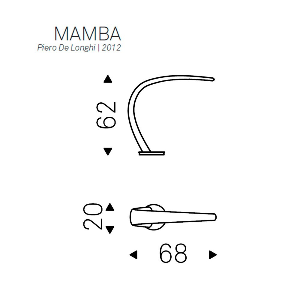 Cattelan Italia Mamba – Lámpara sobremesa — imagen 7