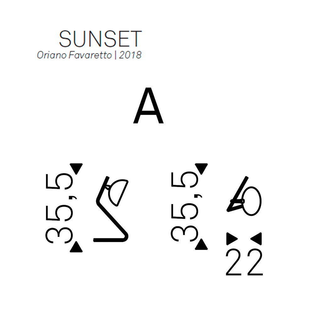 Cattelan Italia Sunset – Lámpara sobremesa — imagen 7