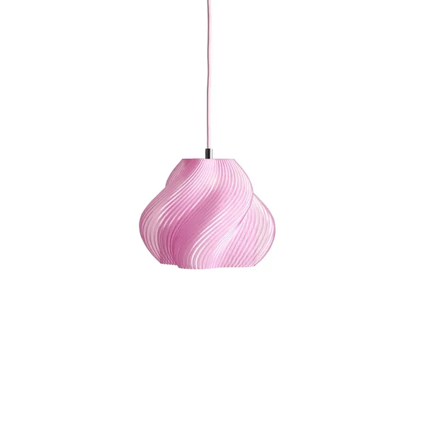 Crème Atelier Soft Serve 01 Lámpara Colgante Sorbete Rosa/ Cromo