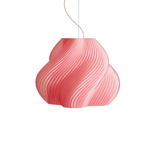 Crème Atelier Soft Serve Mega Lámpara Colgante Sorbete de Melocotón/ Cromo