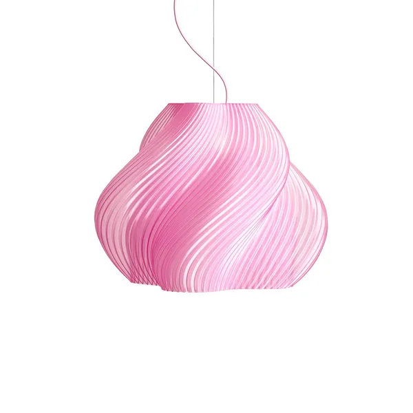 Crème Atelier Soft Serve Mega Lámpara Colgante Sorbete de Rosa/ Cromo