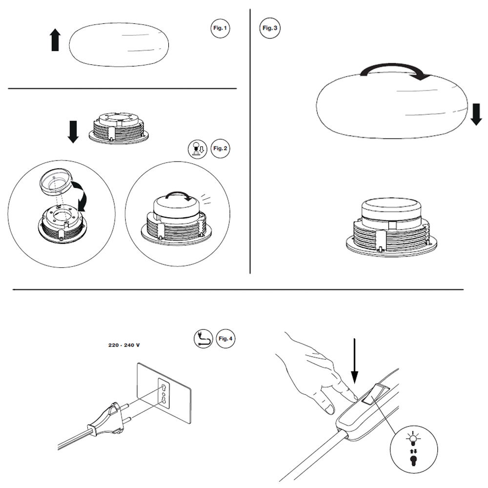 Danese Milano Itka Table – Lámpara sobremesa — imagen 8