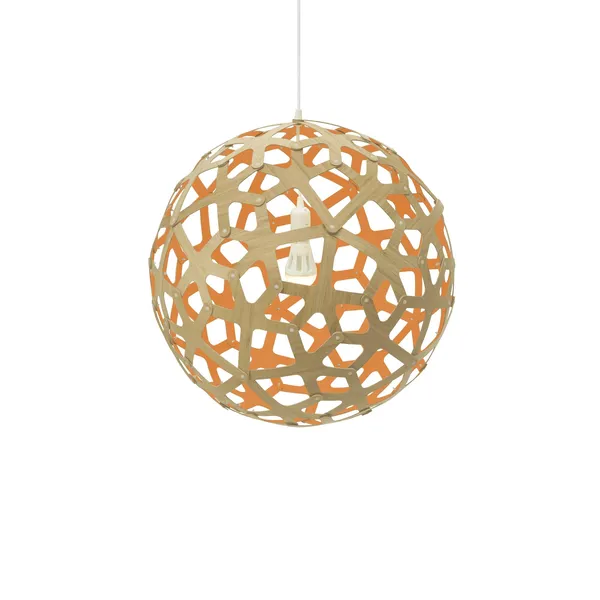Coral Lámpara Colgante Ø80 Naranja