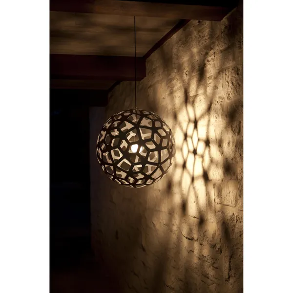 David Trubridge Coral Pendel Ø100 Hvid 1 Side — imagen 6