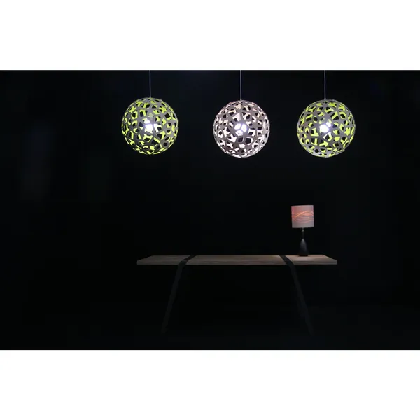 David Trubridge Coral Pendel Ø120 Hvid 1 Side — imagen 6