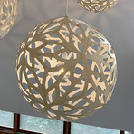 David Trubridge Floral – Lámpara colgante — imagen 3