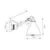 DCW éditions Paris Lampe Gras Nº 304 Bathroom — imagen 7