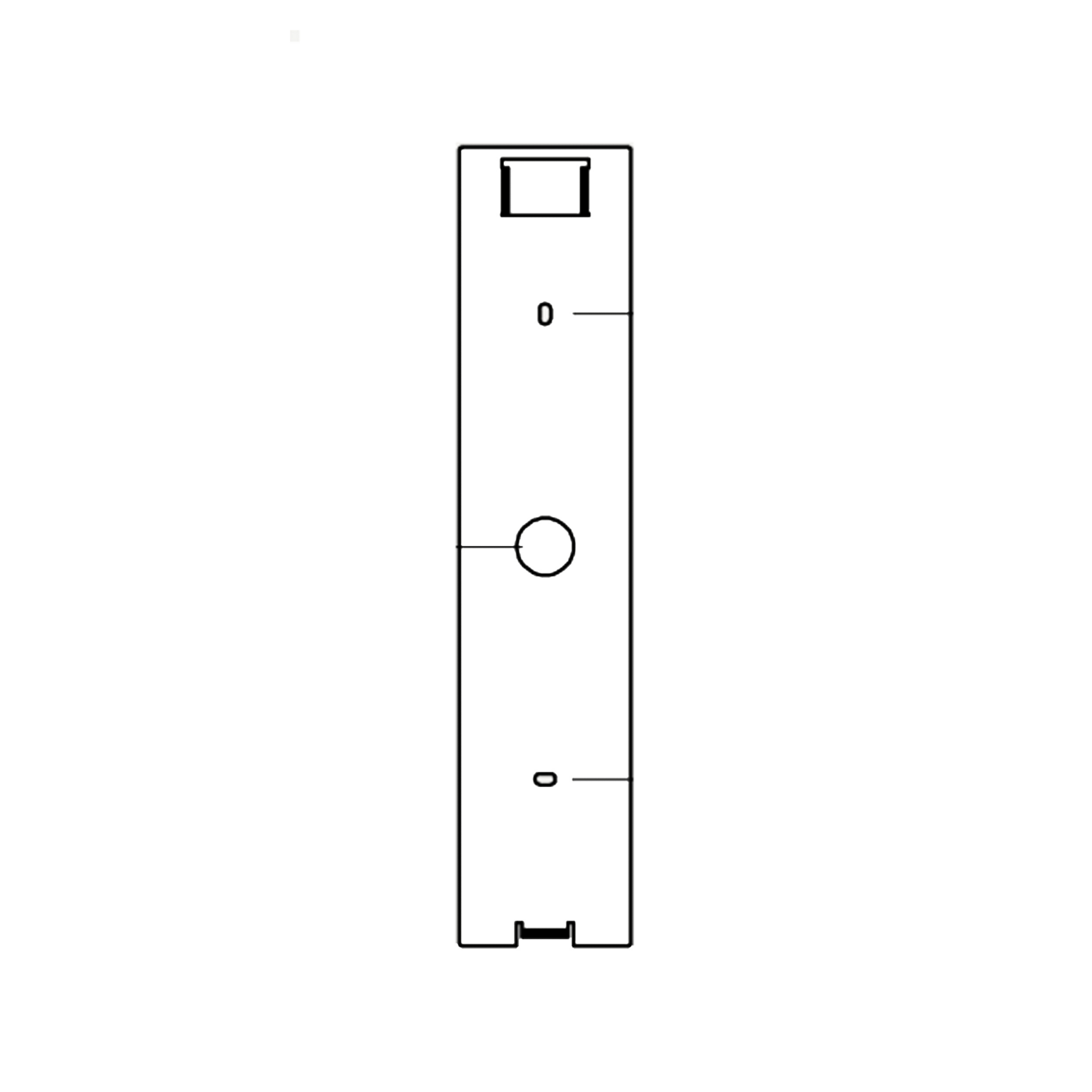 DCW Cubierta para In Fine lámpara de pared LED gris oscuro - para 160 cm