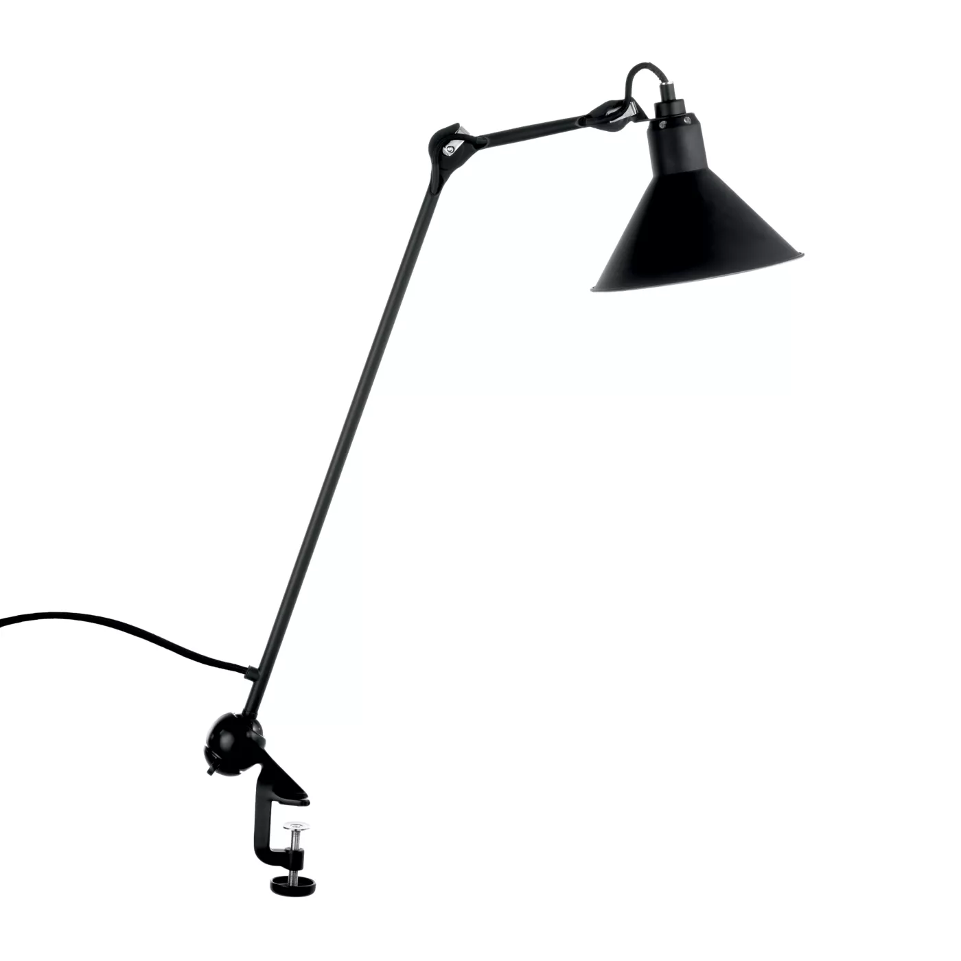 DCWéditions Dcw Lampe Gras No 201, con pinza negra cónica – Lámpara — imagen 4
