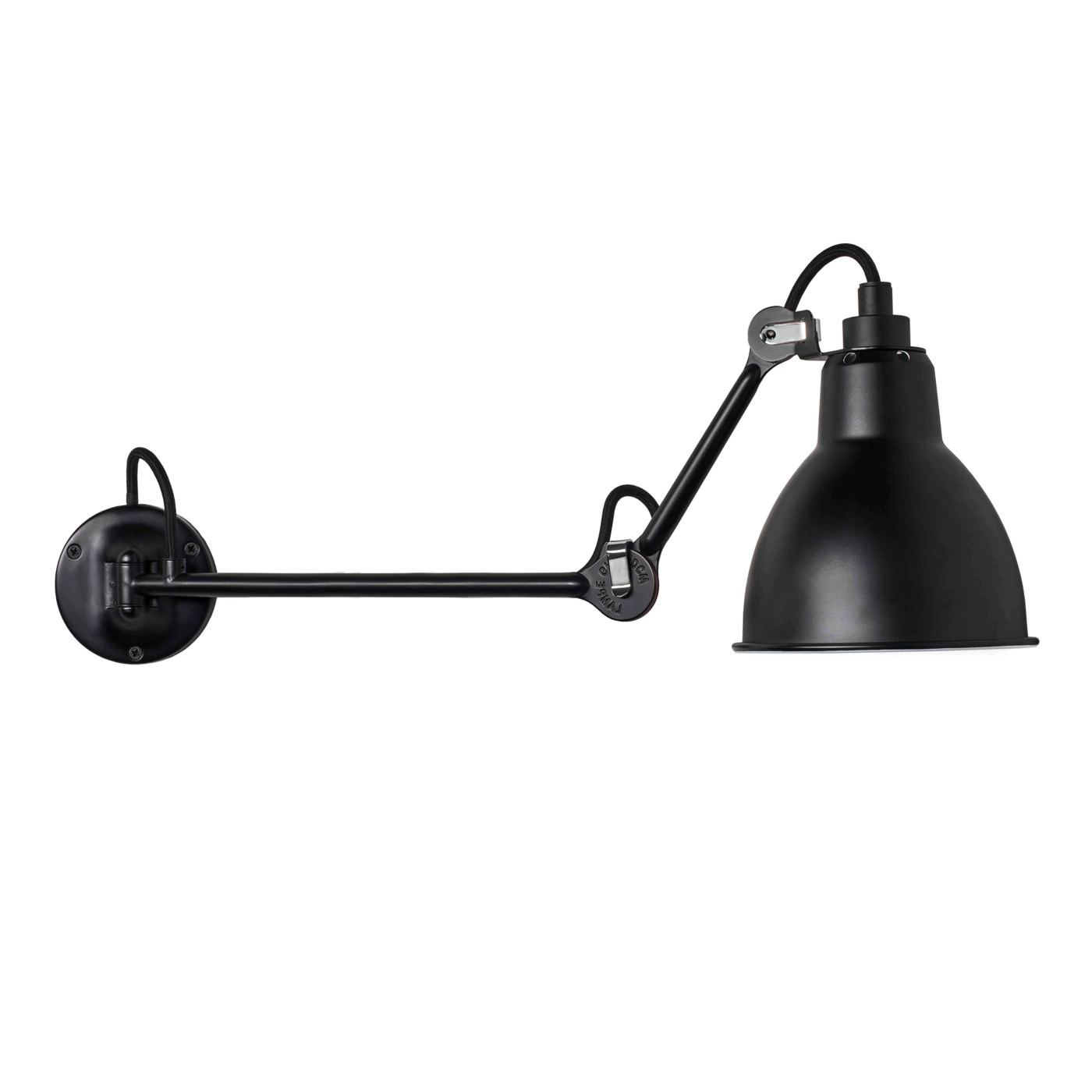 DCW Lampe Gras No 204 L40, lámpara de pared