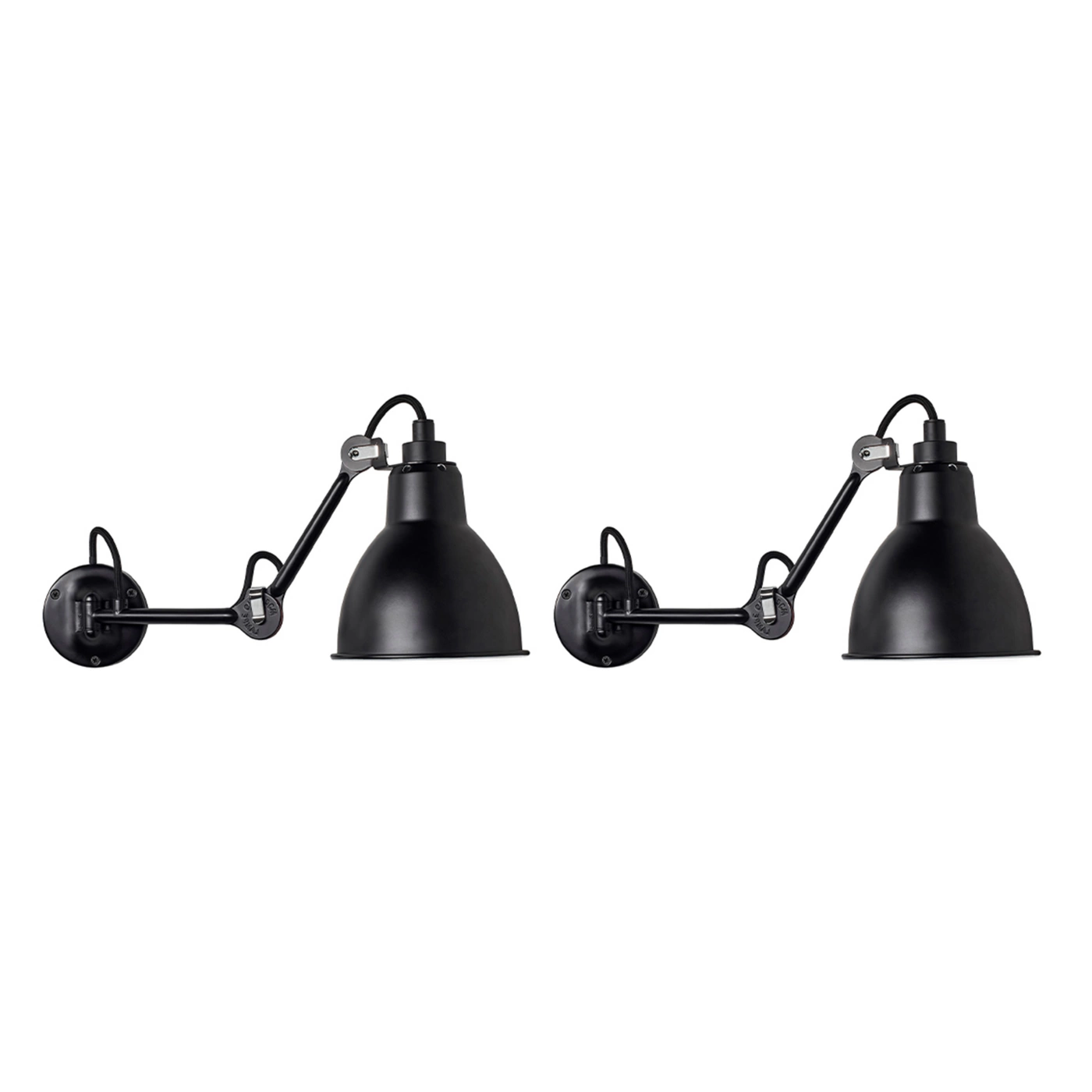 DCW Lampe Gras No 204, set de 2