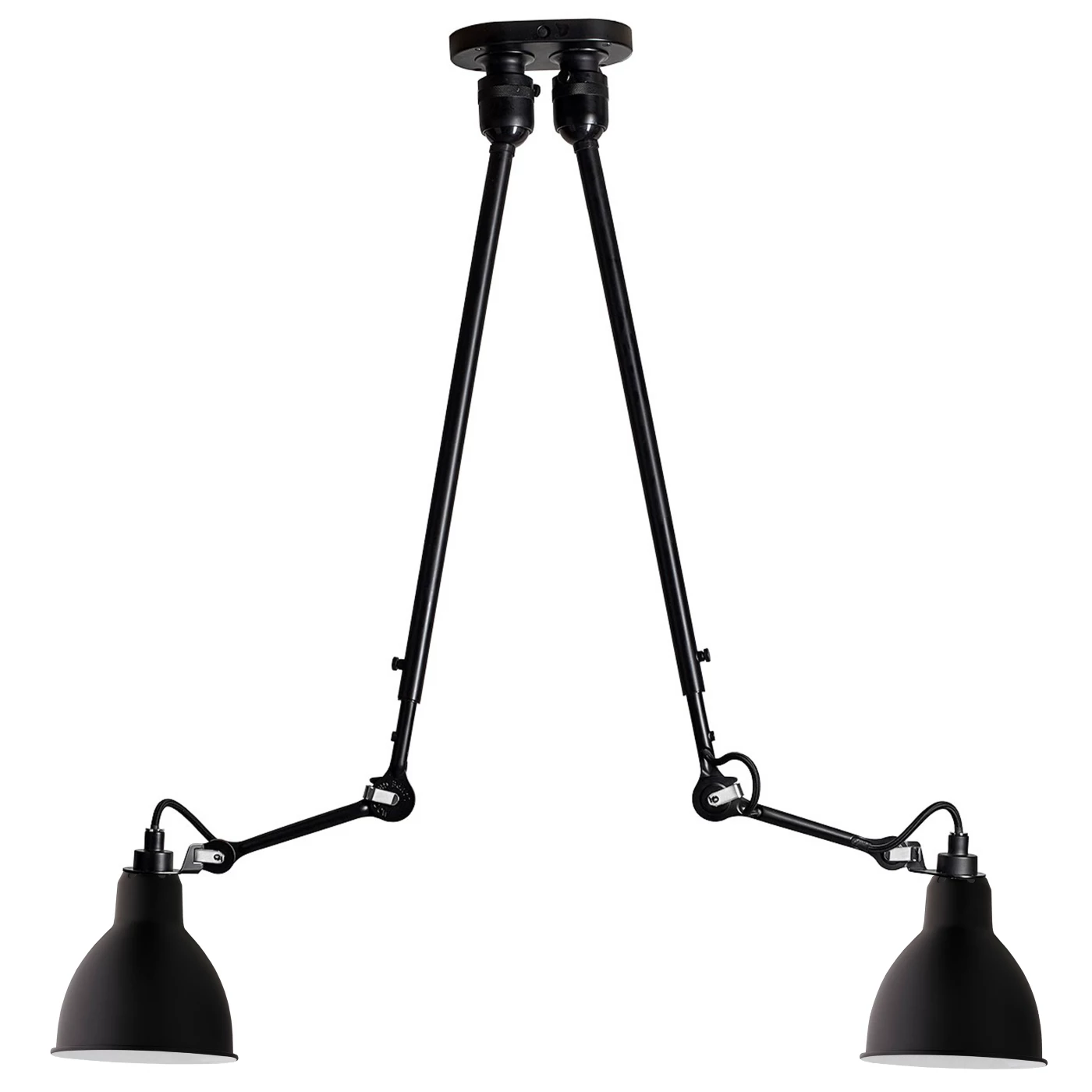 DCW Lampe Gras No 302 Double, lámpara de suspensión