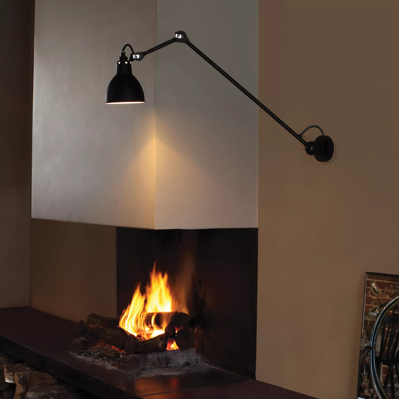 DCWéditions Dcw Lampe Gras No 304 L 60, negra – Lámpara de pared — imagen 3