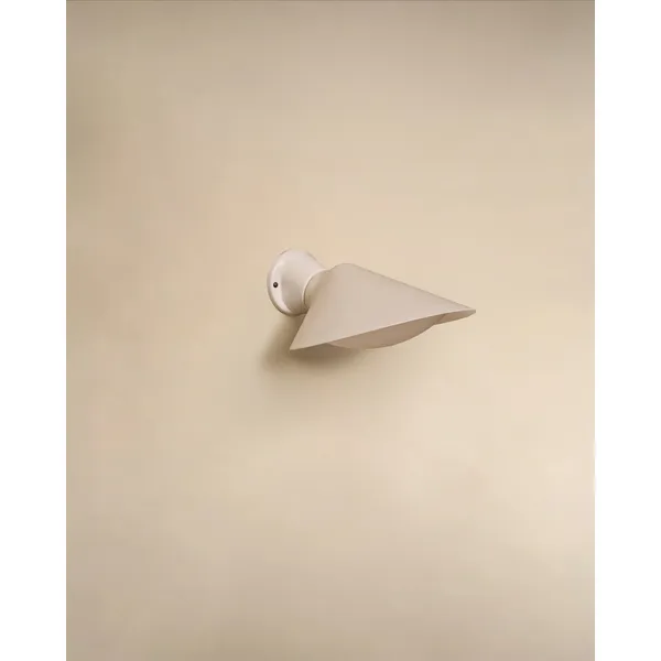 DCWéditions Plume blanco mate/policarbonato IP44 – Aplique de pared — imagen 2