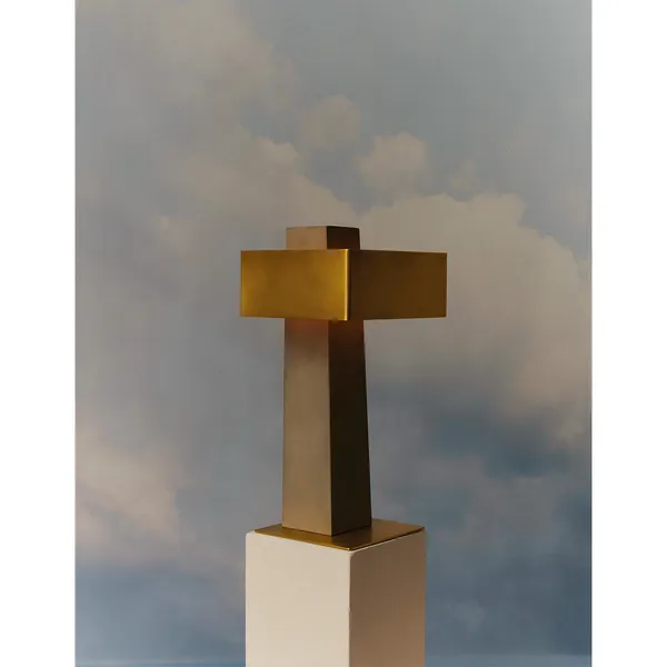 DCWéditions Colección Cauvet Iota Oro – Lámpara de mesa — imagen 5