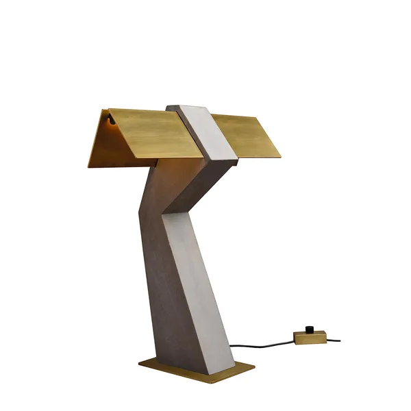 DCWéditions Colección Cauvet Tau Oro – Lámpara de mesa — imagen 2