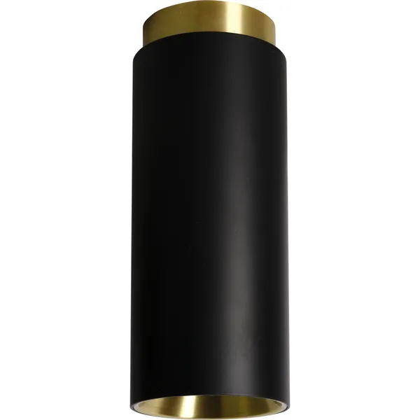 DCWéditions Dcw Tobo C65 Negro/Latón – Lámpara de techo