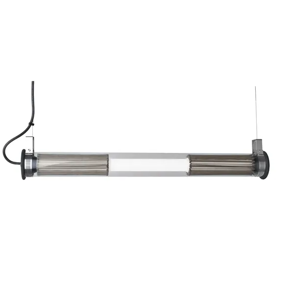 DCWéditions In The Tube 360-700 Horizontal Plata – Lámpara colgante