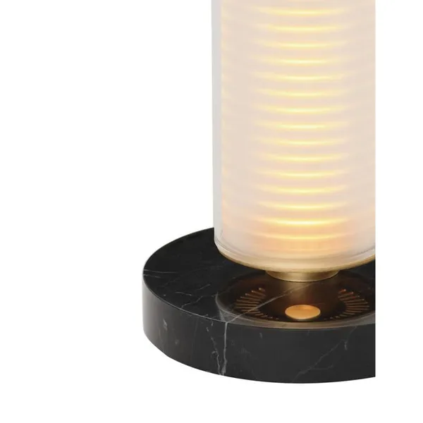 DCWéditions Dcwédtions La Lampe Frechin Portátil Oro/ Mármol Negro – Lámpara — imagen 3