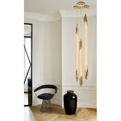 Lámpara colgante ORG Pendant Vertical 1600 - DCW Éditions