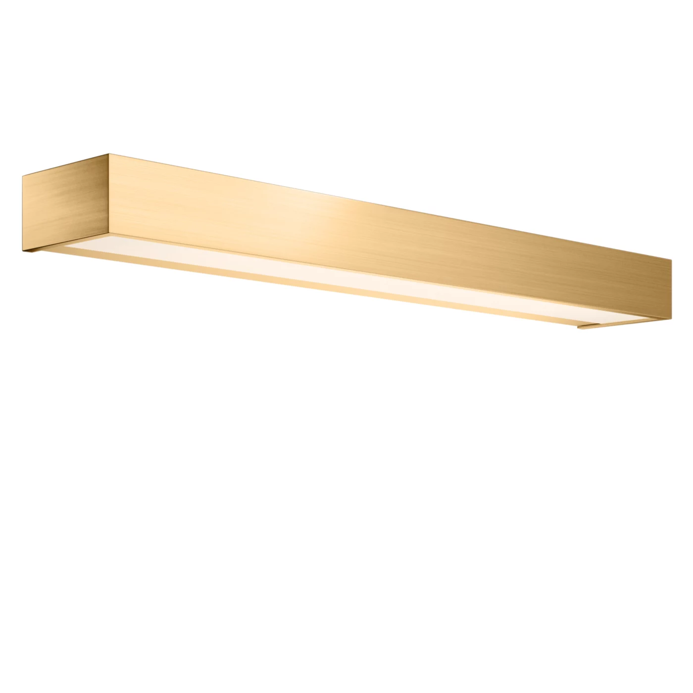 Decor Walther Box, aplique para espejo LED dorado mate - 60 cm - 2.700 K