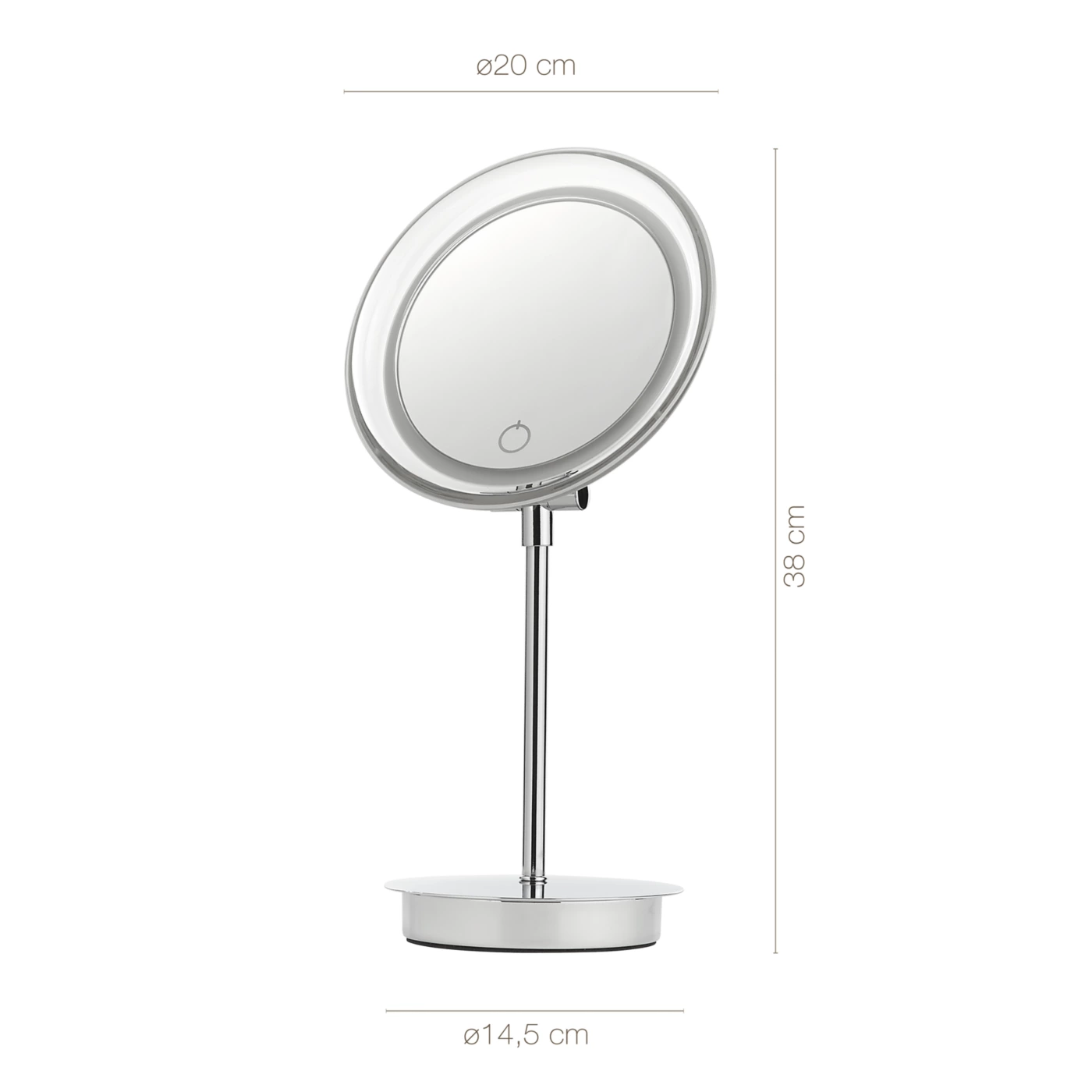 Decor Walther BS 15 Touch, espejo de aumento para sobremesa — imagen 5
