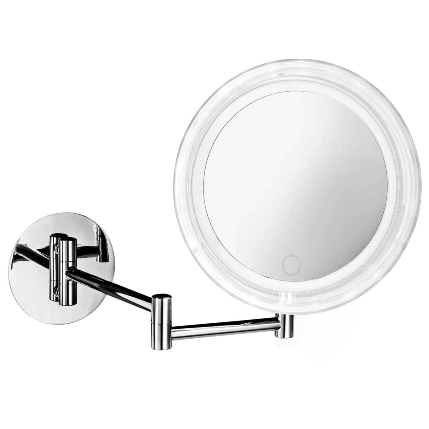 Decor Walther BS 16 Touch, espejo de aumento a pared LED
