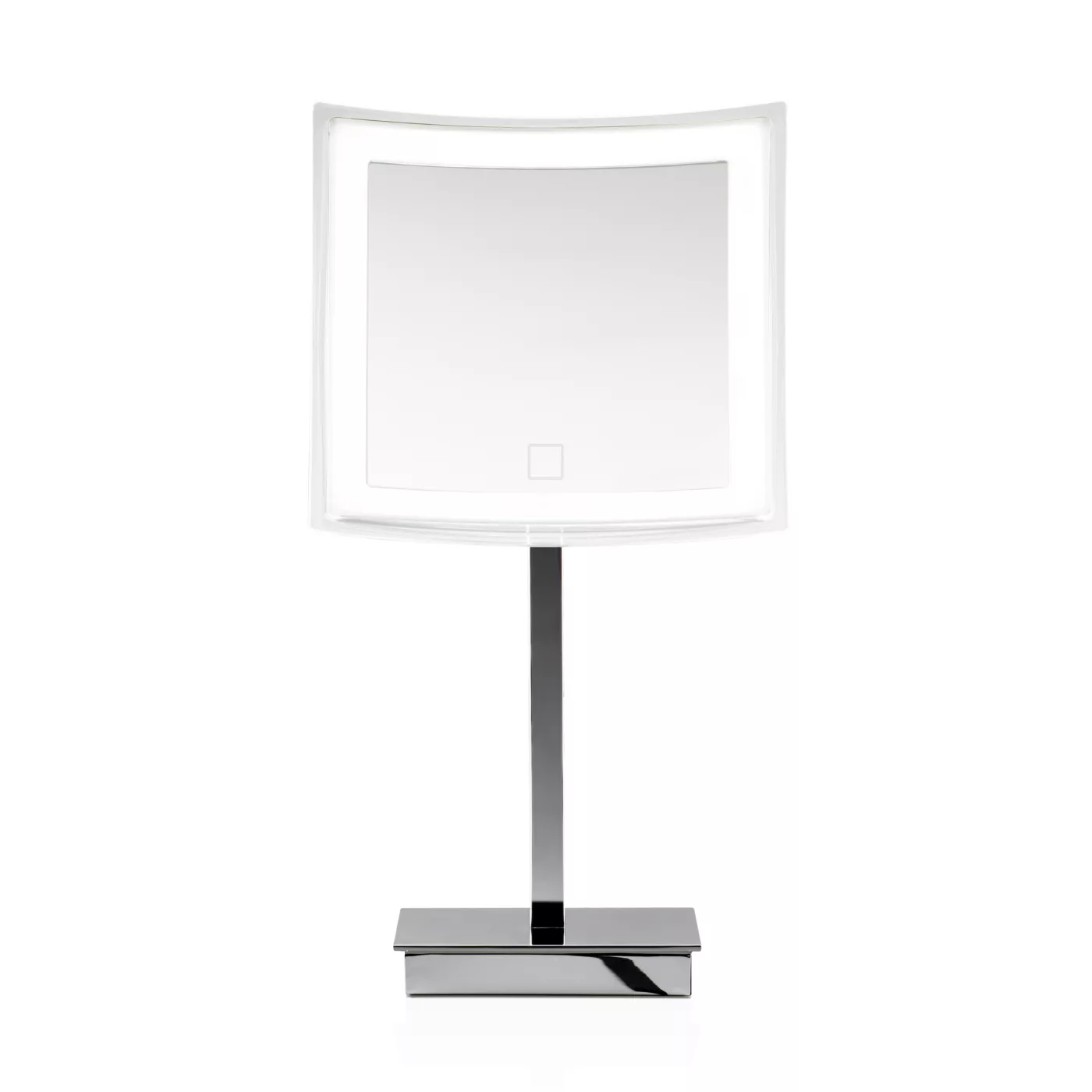 Decor Walther BS 83 Touch, espejo de aumento para sobremesa LED cromo brillo