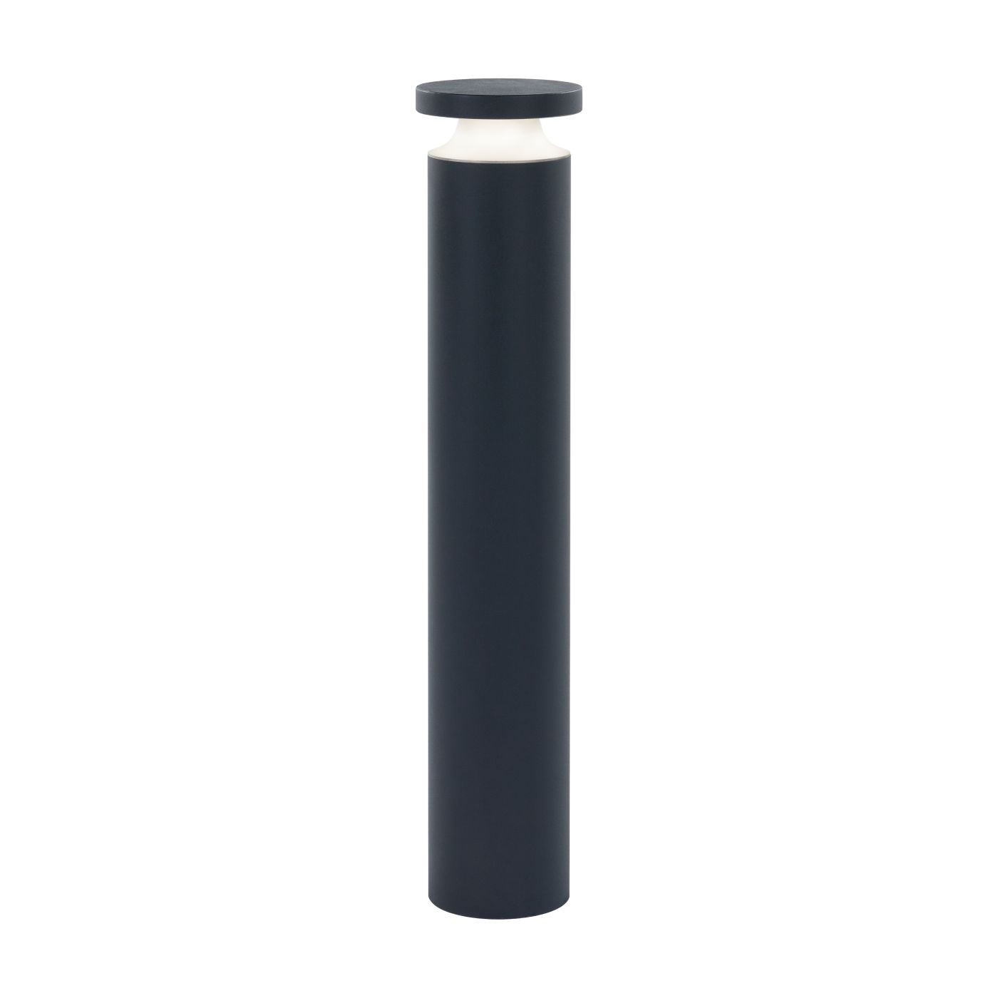 Delta Light Bazil, sobremuro LED gris oscuro/aluminio anodizado
